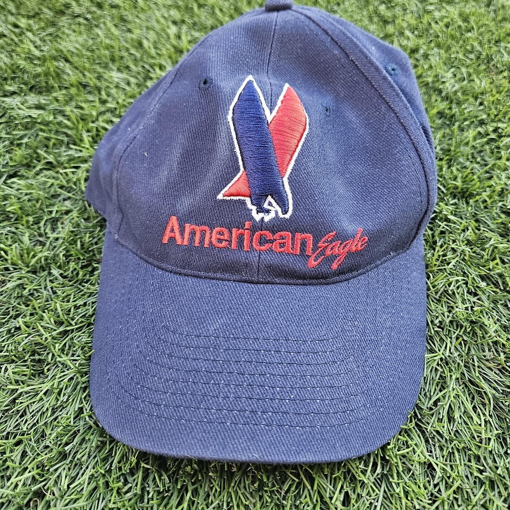 American Eagle Patriotic Baseball Cap Hat Headwear Adult Unisex